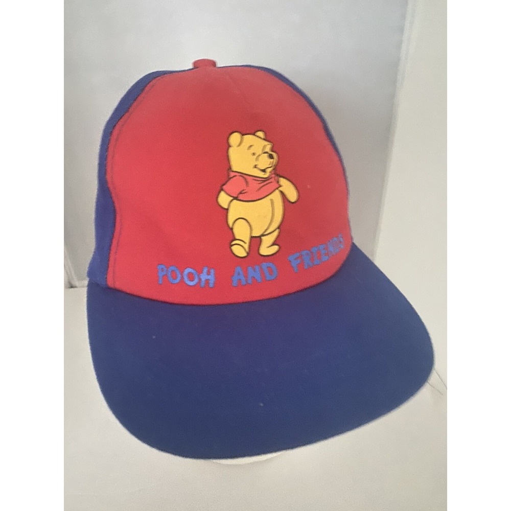 Disney World Pooh Hat Eeroye Tigger Characters Blue EUC Youth Size Nice